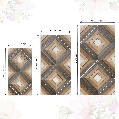 Cabinet sticker Wooden elegance