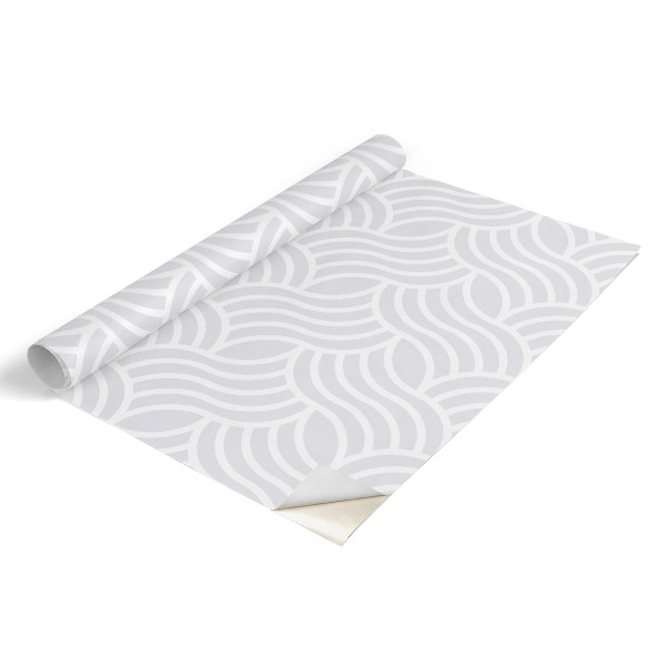 Cabinet sticker Wavy pattern