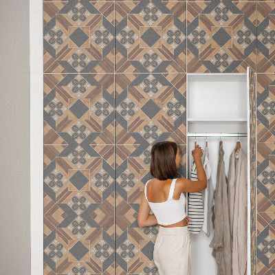 Furniture vinyl Geometric ornaments