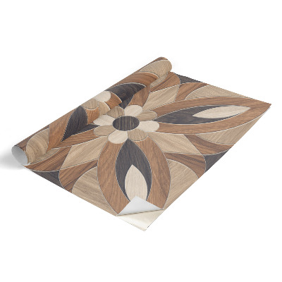 Furniture vinyl Wooden flowers