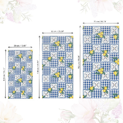 Furniture decal Lemon patterns