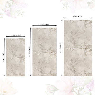 Furniture decal Stone texture