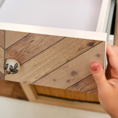 Furniture vinyl Herringbone parquet