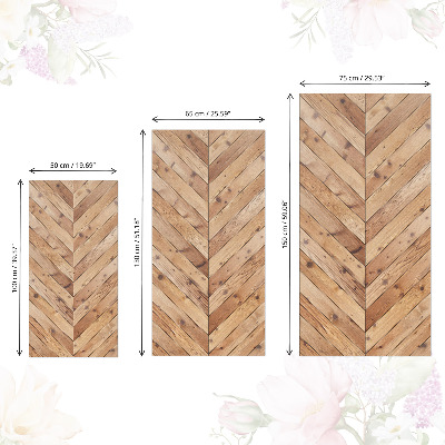 Furniture vinyl Herringbone parquet