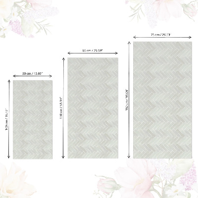Furniture vinyl wrap Light herringbone