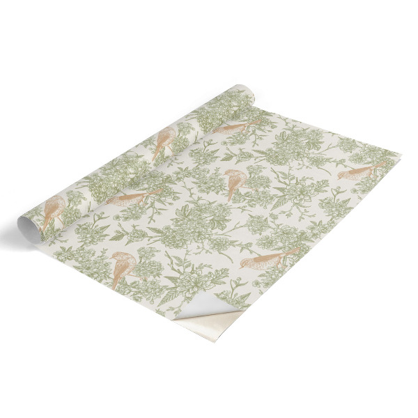 Furniture vinyl wrap Botanical pattern