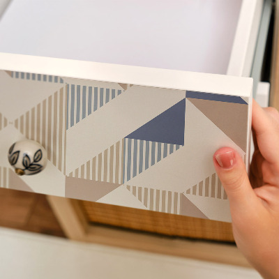 Furniture decal Geometric patterns