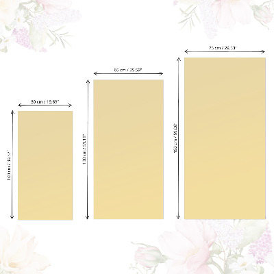 Furniture vinyl wrap Creamy yellow