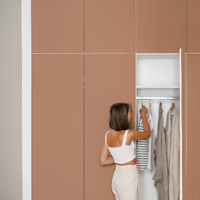 Furniture vinyl Dull orange