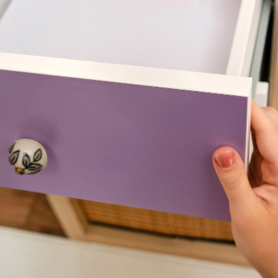 Furniture decal Violet