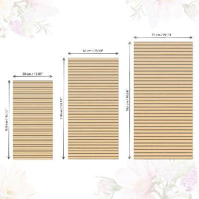Furniture vinyl Wooden strips