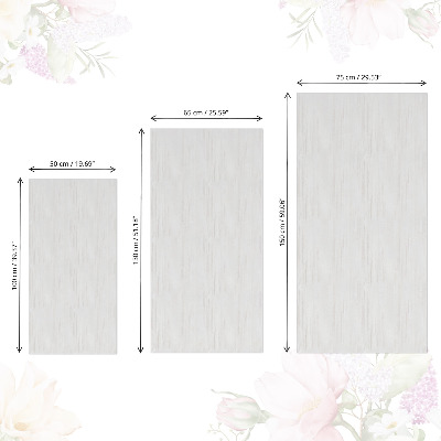Cabinet sticker Beige stripes