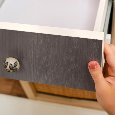 Cabinet sticker Wooden elegance