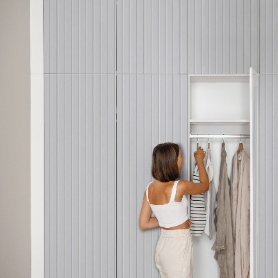 Cabinet sticker Vertical stripes