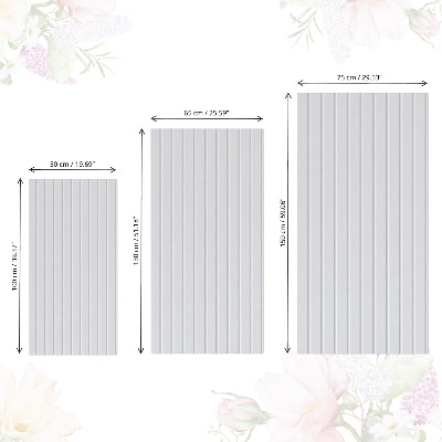 Cabinet sticker Vertical stripes