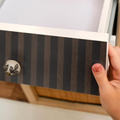 Cabinet sticker Wooden verticals