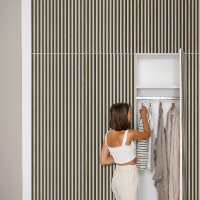 Furniture vinyl Vertical stripes