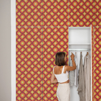 Furniture vinyl Colorful circles