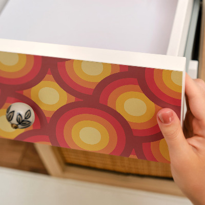 Furniture vinyl Colorful circles