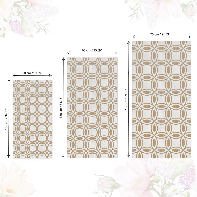 Cabinet sticker Geometric patterns