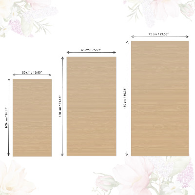 Furniture vinyl Beige rings
