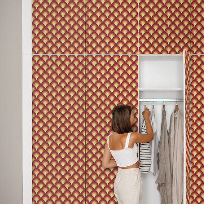 Furniture decal Retro pattern