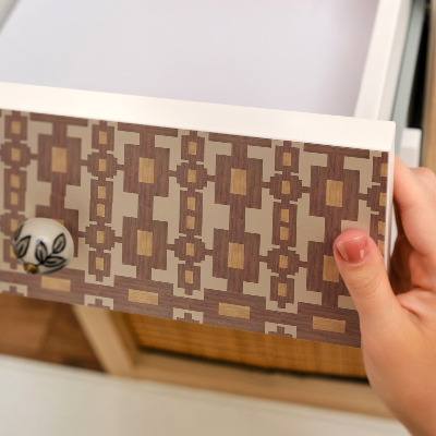 Furniture vinyl Retro pattern