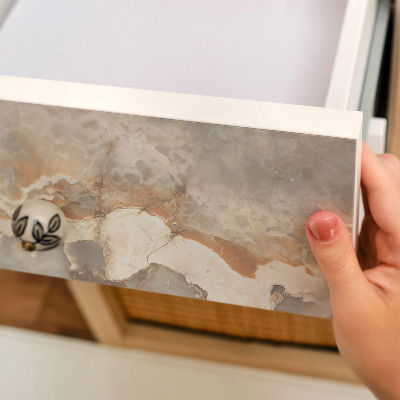 Cabinet sticker Marble texture