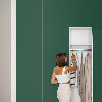 Furniture vinyl wrap Bottle green