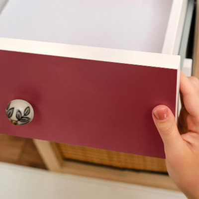 Furniture decal Light burgundy