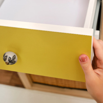 Furniture decal Intense yellow