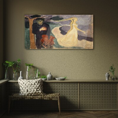 Love and longing Glass Wall Art