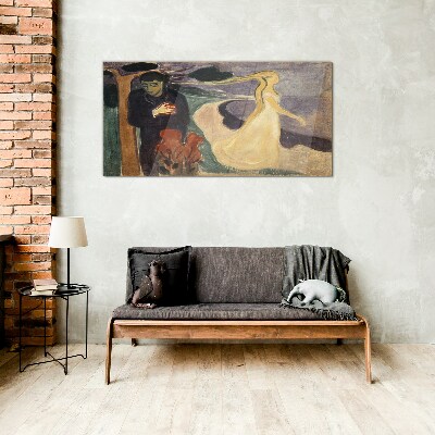 Love and longing Glass Wall Art