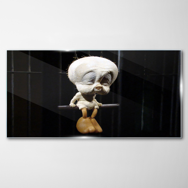 Frozen in time Glass Wall Art