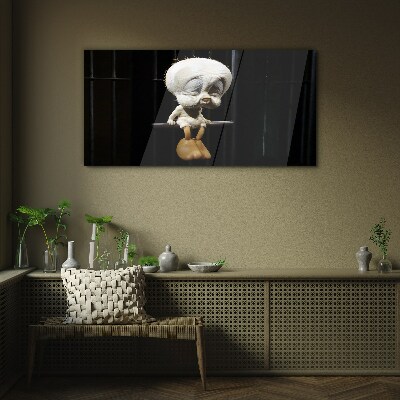 Frozen in time Glass Wall Art