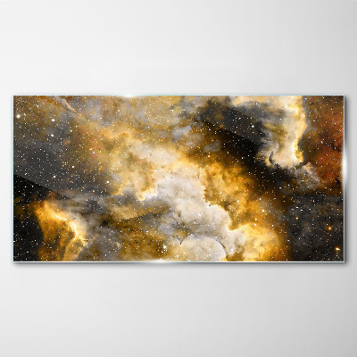 Cosmic Expression Glass Wall Art