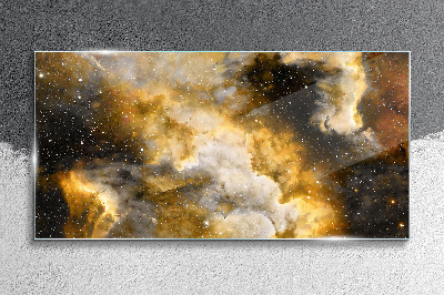 Cosmic Expression Glass Wall Art