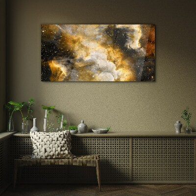 Cosmic Expression Glass Wall Art