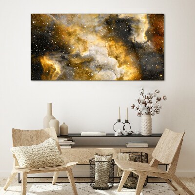 Cosmic Expression Glass Wall Art