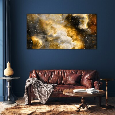 Cosmic Expression Glass Wall Art