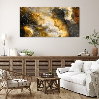 Cosmic Expression Glass Wall Art