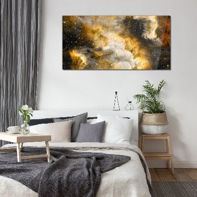 Cosmic Expression Glass Wall Art