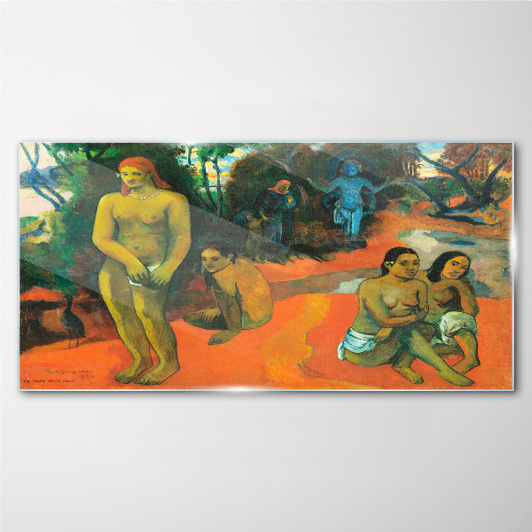Te Pape Nave Nave Paul Gauguin Glass Wall Art