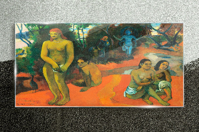Te Pape Nave Nave Paul Gauguin Glass Wall Art