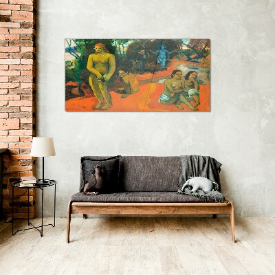 Te Pape Nave Nave Paul Gauguin Glass Wall Art