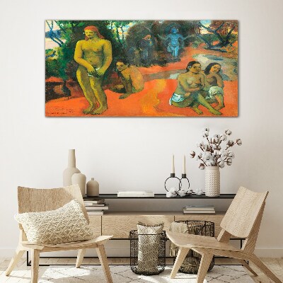 Te Pape Nave Nave Paul Gauguin Glass Wall Art