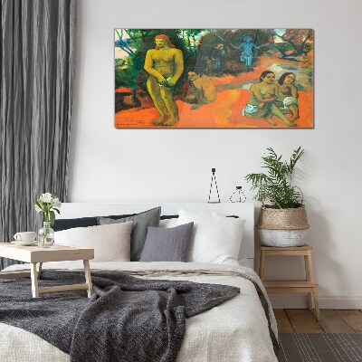Te Pape Nave Nave Paul Gauguin Glass Wall Art