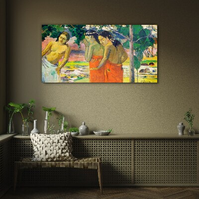 Tropical beauty Glass Wall Art