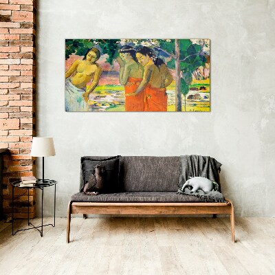 Tropical beauty Glass Wall Art