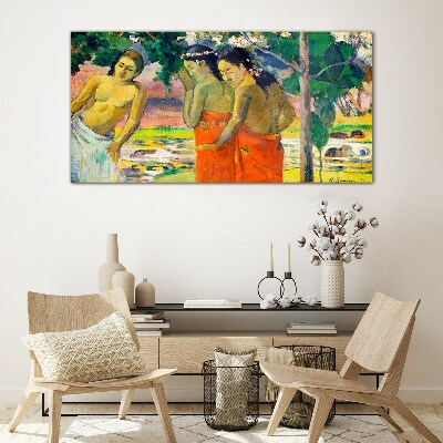 Tropical beauty Glass Wall Art